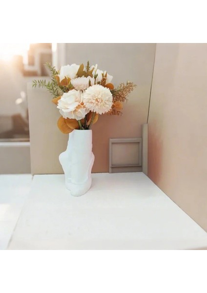 Iskandinav Tarzı Beyaz Sade Balerin Vazo fırsatları