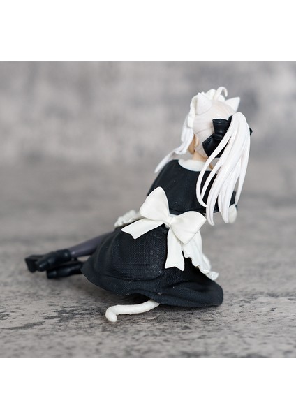 10 cm Iki Boyutlu Anime Kız Lena Oturma Modeli El (Yurt Dışından)