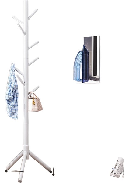 Ahşap Giysi Rafı Yer Rafı (Yurt Dışından)