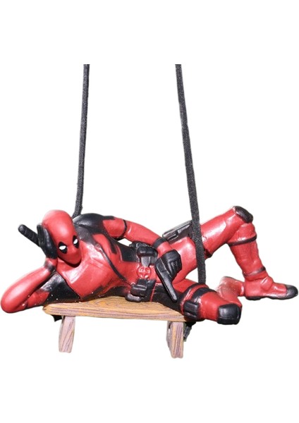 Karikatür Deadpool Araba Aynası Kolye (Yurt Dışından)