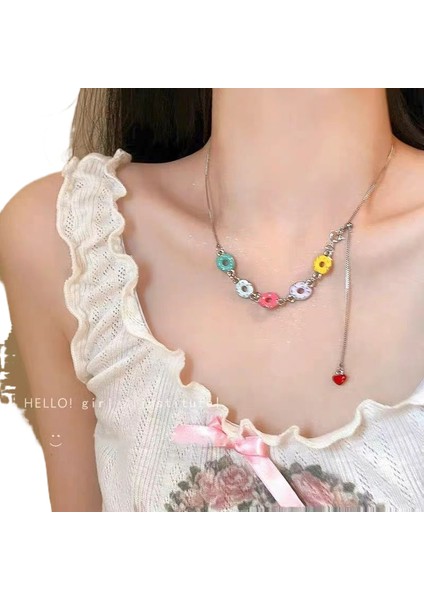 Şeker Renkli Dopamin Kolye (Yurt Dışından)