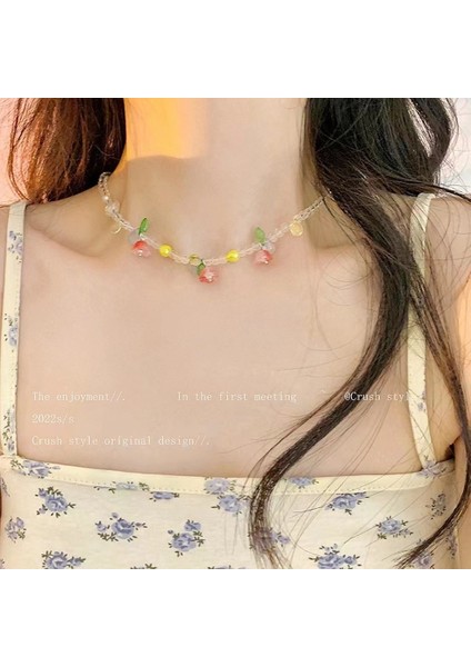 Şeker Renkli Dopamin Kolye (Yurt Dışından)