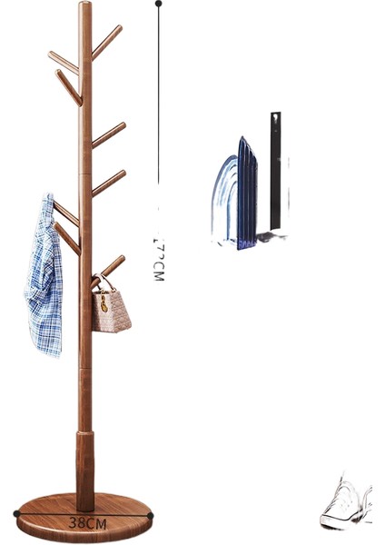 Ahşap Giysi Rafı Yer Rafı (Yurt Dışından)