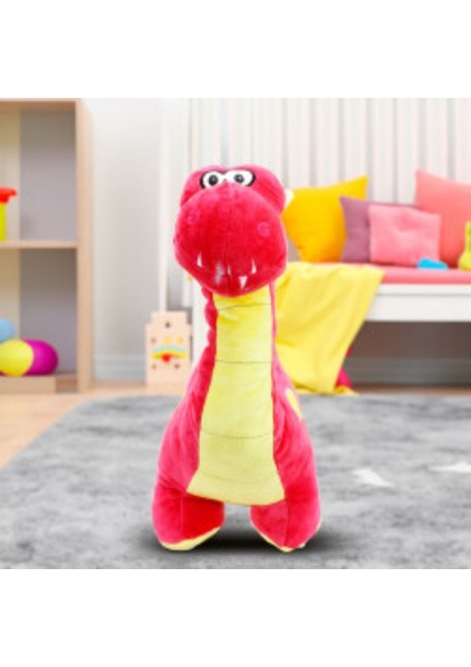 Luxury Peluş Oyuncak Dinazor Pembe 45 cm 1 Adet