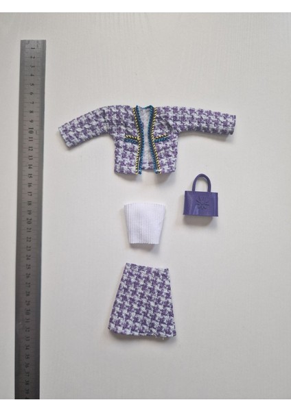 Luxury Barbii Oyuncak Bebekler Için 4 Lü Kıyafet Takımı 1 Adet modelleri