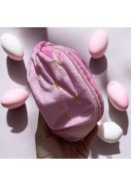 Luxury Pembe Çilek Tavşan 25 Cm- Peluş Oyuncak- Hem Çilek Hemde Tavşan 1 Adet