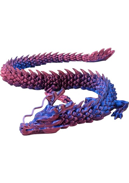 3D Çin Ejderha Heykelciği (Yurt Dışından)