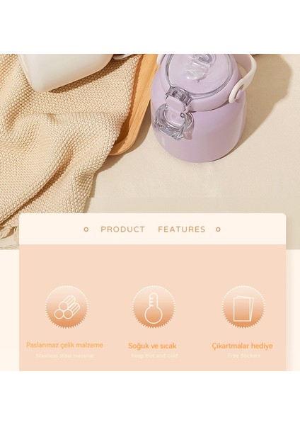 Macaron Renkli Paslanmaz Çelik Termos Bardak (Yurt Dışından) modelleri