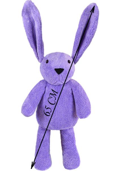 Luxury Sevimli Peluş Uyku Arkadaşı Tavşan - Yumuşak Peluş Tavşancık 1 Adet