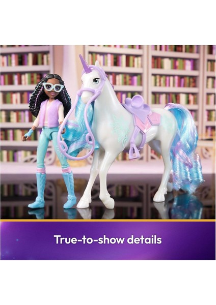 Luxury Unicorn Academy 12 cm Figür ve Boynuzlu At Seti 1 Adet