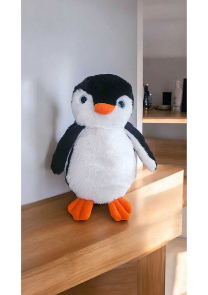 Luxury Pingu Penguen Mavi 40 cm Peluş Oyuncak Uyku ve Oyun Arkadaşı 1 Adet