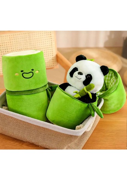 Luxury Panda Peluş Oyuncak - Fermuarlı Özel Tasarımı Ile 1 Adet