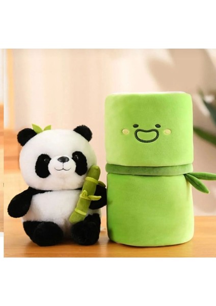 Luxury Panda Peluş Oyuncak - Fermuarlı Özel Tasarımı Ile 1 Adet
