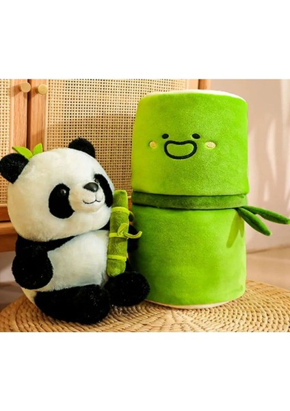 Luxury Panda Peluş Oyuncak - Fermuarlı Özel Tasarımı Ile 1 Adet