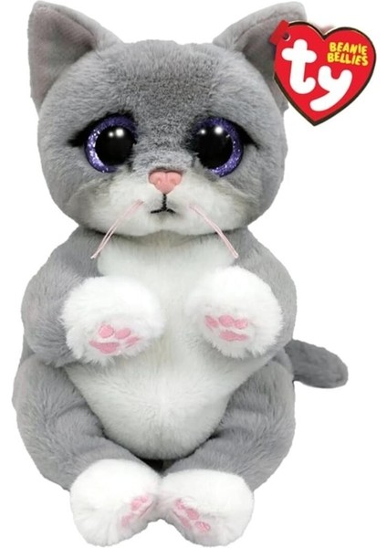 Luxury Ty Beanie Morgan Gri Kedi 20 cm 1 Adet