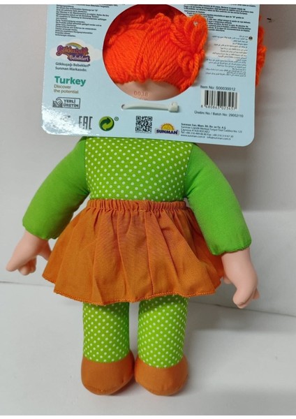Luxury Gökkuşağı Bebekleri Lahana Bebek , Dolgu Bebek , Et Bebek 35 cm 1 Adet indirimleri