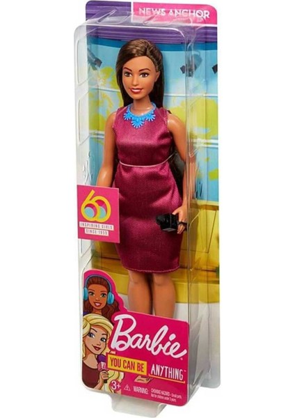 Luxury GFX23 Barbie 60. Yıl Kariyer Bebekleri /barbie Ben Büyüyünce Çok Renkli 1 Adet fırsatları