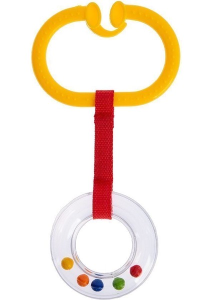 Luxury Çıngıraklı Puset Halkası Oval 1 Adet