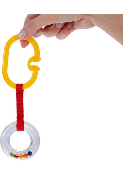 Luxury Çıngıraklı Puset Halkası Oval 1 Adet