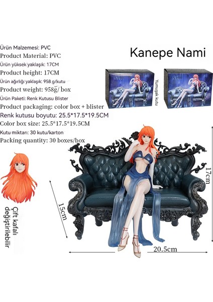 17 cm One Piece Dördüncü Koltukta Giyinmiş (Yurt Dışından)