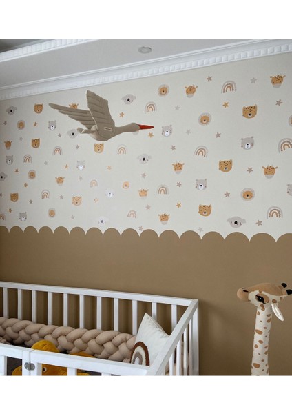 Luxury Dekoratif Leylek , Çocuk Odası , Aksesuar 1 Adet modelleri
