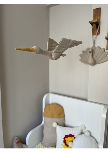 Luxury Dekoratif Leylek , Çocuk Odası , Aksesuar 1 Adet