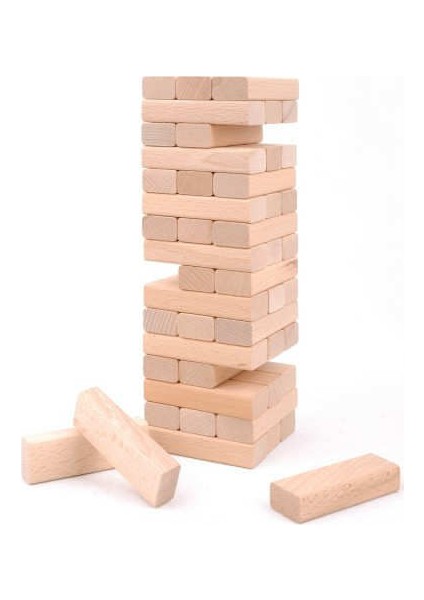 Ahşap Ağaçtanya Mini Denge Oyunu