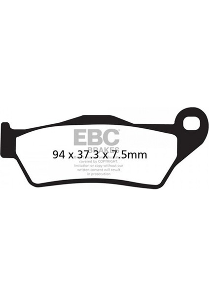Fren Balatası Yarı Sinter FA181V 2013-2022 Bajaj Pulsar Ns 20