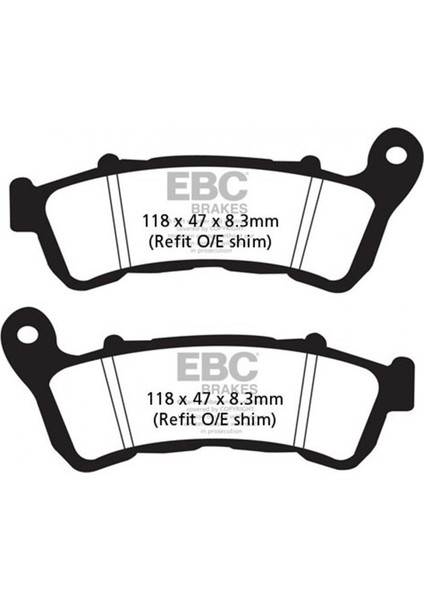 Fren Balatası Carbon SFAC388 2007-2013 Suzuki Burgman Uh 200