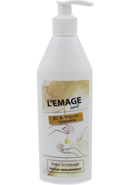 Luxury Doğal Zeytinyağlı El ve Vücut Losyonu Yoğun Nemlendirici 250 ml 1 Adet