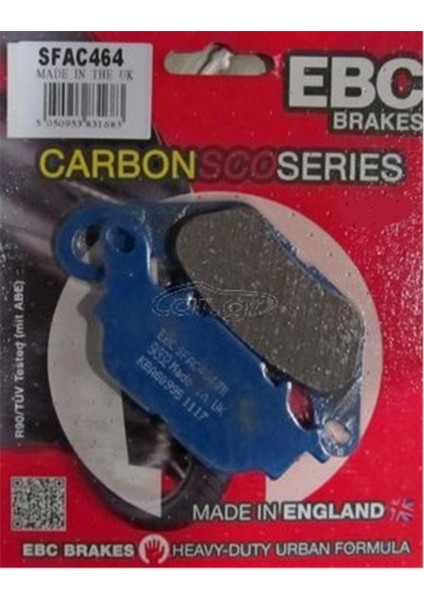 Fren Balatası Carbon SFAC464 Yamaha Ys 125 Ön Fren Balatası