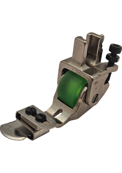 Düz Makine Ekstrafor Ayarlı ve Mesafeli Yeşil Teker Ayak / S10