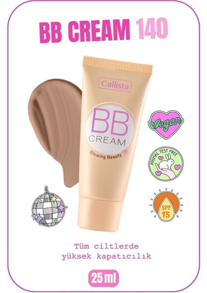 Luxury Bb Cream Spf 15 Yoğun Kapatıcı Bb Krem - 140 Orta Bej 1 Adet