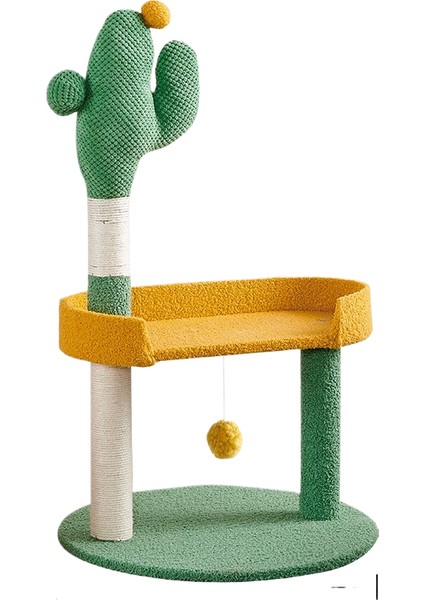 Kaktüs Çizilmeye Dayanıklı Kedi Tırmanma Çerçevesi (Yurt Dışından)