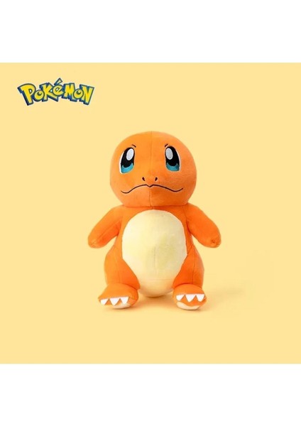 Luxury Charmander 30CM Büyük Boy Pokemon Peluş Oyuncak Figür 1 Adet