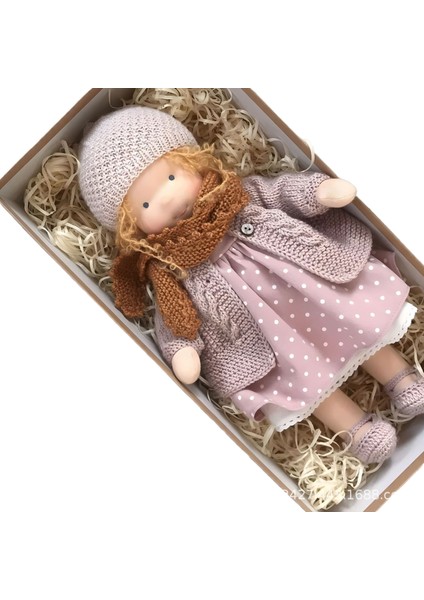 Pamuk Gövdeli Waldorf Bebek Heykelciği (Yurt Dışından)