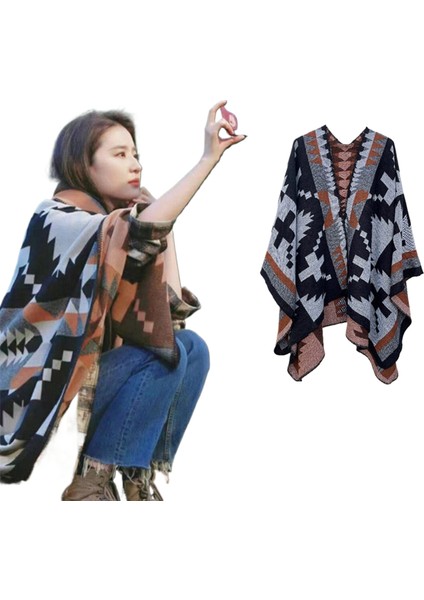 Moda Pelerin Şal (Yurt Dışından)