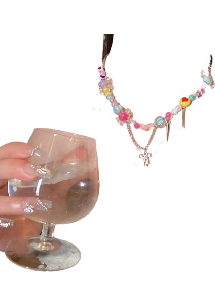 Şeker Renkli Dopamin Kolye (Yurt Dışından)