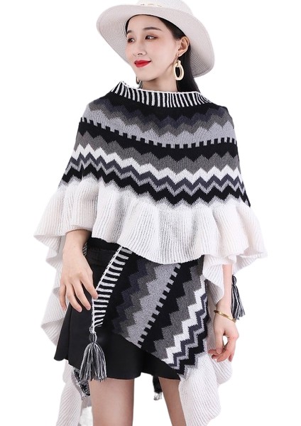 Moda Pelerin Şal (Yurt Dışından)