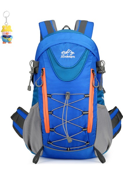 Açık Sırt Çantası Büyük Kapasiteli Su Geçirmez Kamp Seyahat Çantası Yürüyüş Dağcılık Çantası Çok Fonksiyonlu Spor (Yurt Dışından)