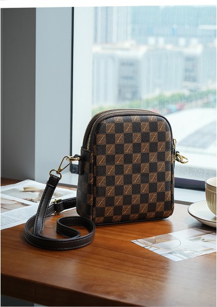 Çok Yönlü Crossbody Çanta Kadın Çanta Moda Tek Omuz Çok Katmanlı Cep Telefonu Çanta Küçük Çanta (Yurt Dışından) indirimleri