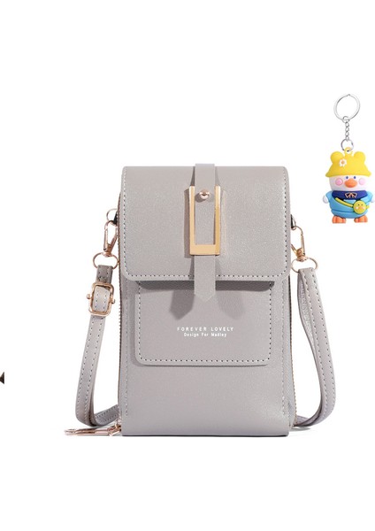 Cep Telefonu Çantası Crossbody Dokunmatik Ekran Cep Telefonu Çantası Cüzdan Omuz Çantası Taşınabilir (Yurt Dışından)