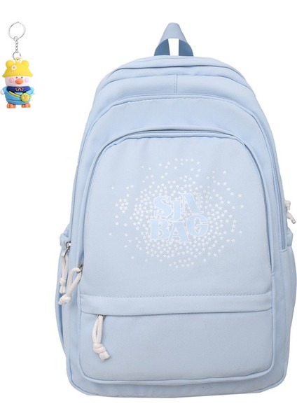 Gündelik Basit Sırt Çantası, Çok Yönlü Büyük Kapasiteli Sırt Çantası, Lise Öğrencileri Için Okul (Yurt Dışından)