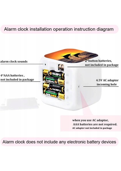 Unıcorn Renklı LED Ruh Halı Değıştırıcı Küçük Çalar Saat (Yurt Dışından) fiyatları