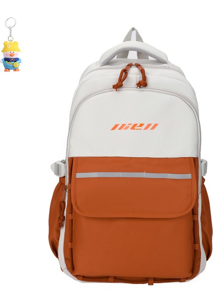 Sırt Çantası Kadın Okul Çantası Büyük Kapasiteli Sırt Çantası Moda Açık (Yurt Dışından)