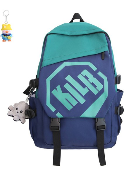 Okul Çantası Üniversite Öğrencisi Sırt Çantası Erkek Açık Rahat Sırt Çantası Büyük (Yurt Dışından)