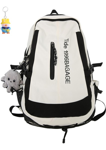 Okul Çantası Kadın Sırt Çantası Erkek Okul Çantası Büyük Kapasiteli Bilgisayar Çantası Seyahat Çantası Gündelik (Yurt Dışından)