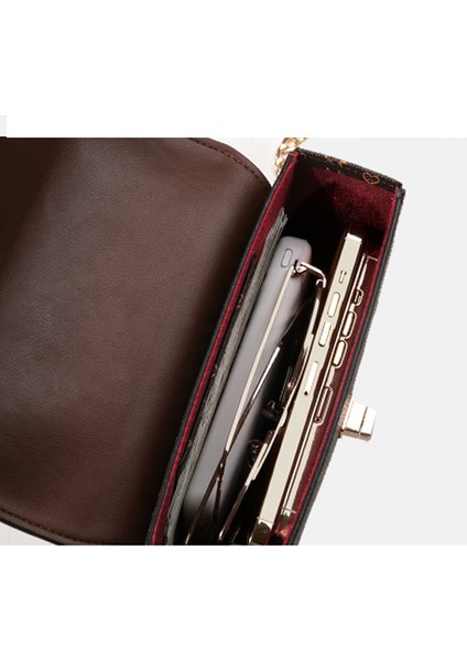 Kadın Çantası Büyük Kapasiteli Çok Fonksiyonlu Cep Telefonu Çantası Kadın Crossbody Çantası Mini Küçük Çanta Cep (Yurt Dışından)