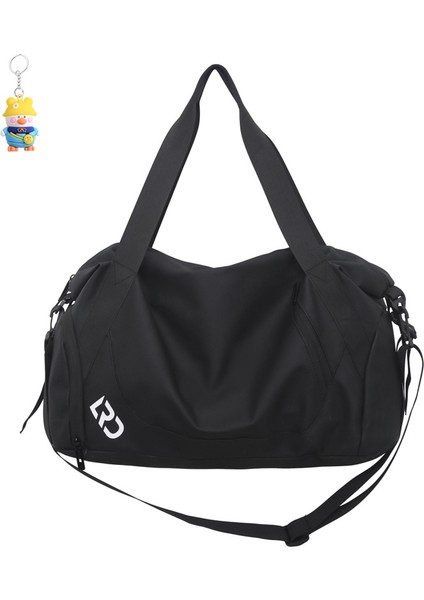 Spor Çantası Fitness Çantası Kadın Islak ve Kuru Ayrılmış Hafif Bagaj Kısa Mesafe Seyahat Çantası Erkek Yüzme (Yurt Dışından)