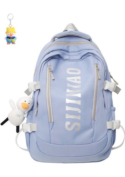 Erkek Sırt Çantası Büyük Kapasiteli Sırt Çantası Kızlar Için Basit ve Çok Yönlü Ortaokul Öğrencileri Lise Öğrencileri Okul Çantası Üniversite Öğrencileri Kadınlar (Yurt Dışından)